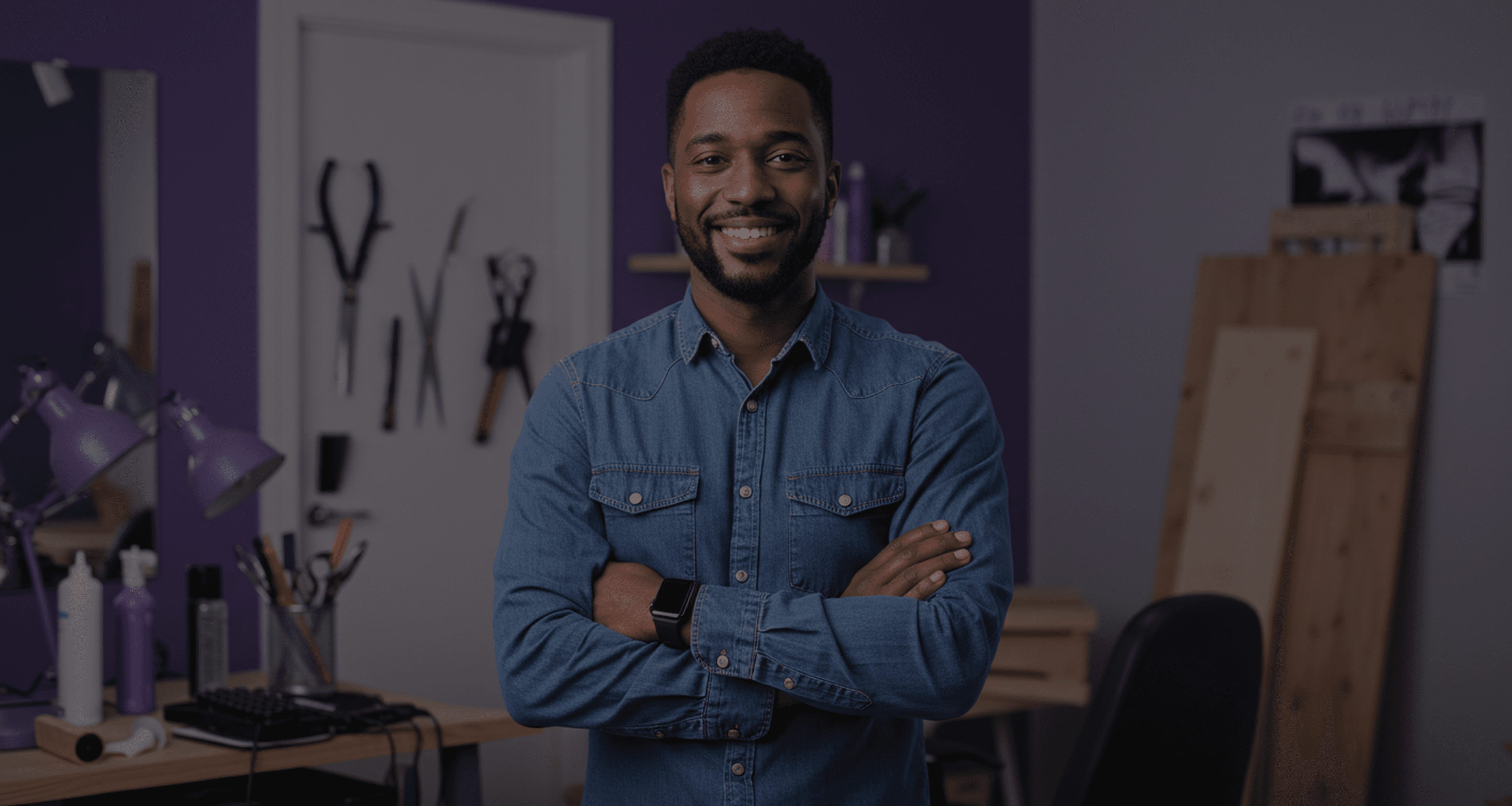 Professional working